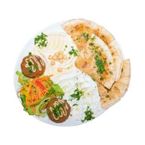 Combinado arayes carne