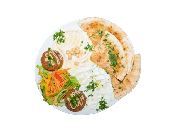 Combinado arayes espinacas y queso