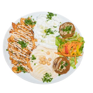 Combinado shawarma carne