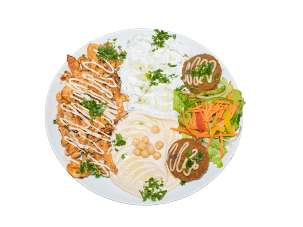 Combinado shawarma carne
