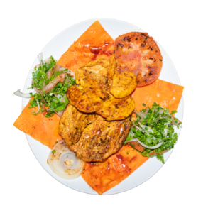 Muslo de pollo a la brasa